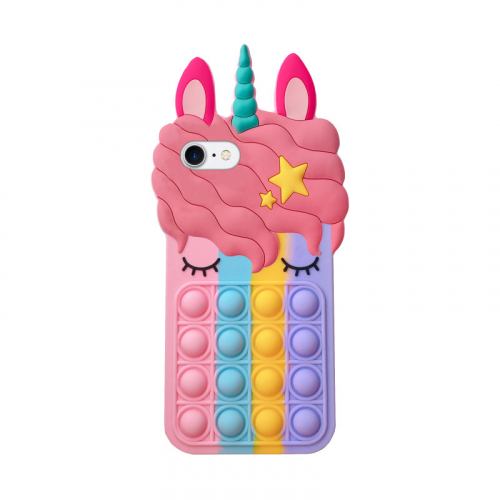 قاب طرح اسب تک شاخ یونیکورن برای گوشی اپل iphone 6 / 7 / 8