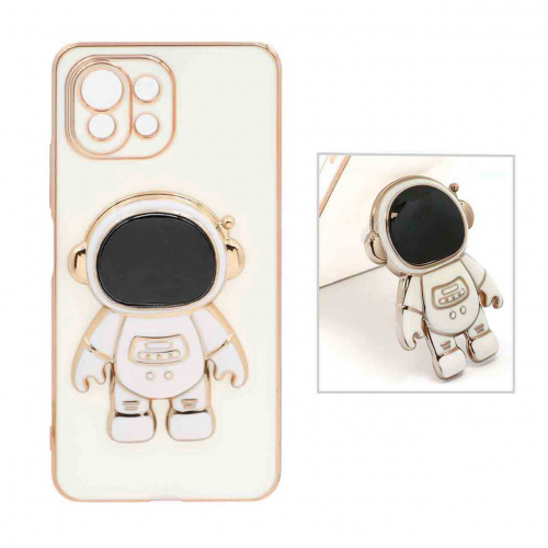 قاب طرح فضانورد استند دار الکتروپلیتینگ شیائومی Xiaomi Mi 11 Lite