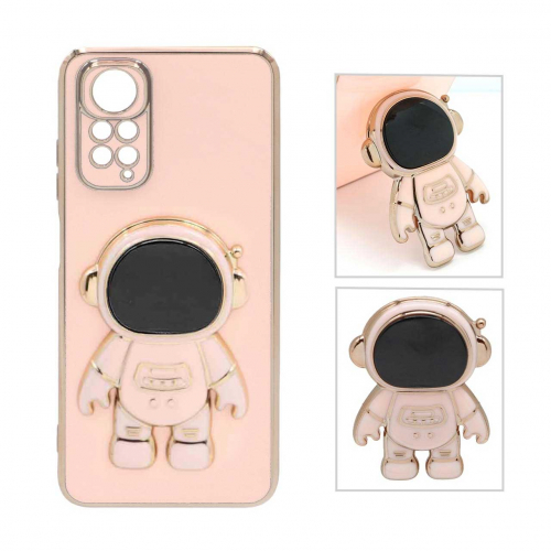 قاب طرح فضانورد استند دار الکتروپلیتینگ  شیائومی نوت Xiaomi Redmi Note 11-4G / Note 11S