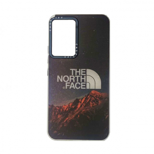 قاب گوشی سامسونگ Samsung A33 5G هولوگرامی برند CaseTify محافظ لنز و دکمه فلزی - طرح North Face