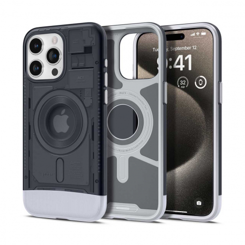 قاب آیفون 15 پرومکس طرح کلاسیک C1 اسپیگن Spigen Classic C1 IPhone 15 Pro Max