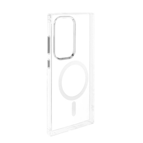 قاب شفاف گوشی سامسونگ S23 الترا برند بلکین با مگ سیف و دکمه و رینگ متال Belkin For Samsung S23 Ultra