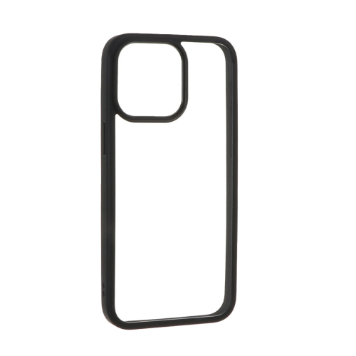 قاب گوشی آیفون 15 پرومکس دور مشکی پشت شفاف برند اسپیگن Spigen Ultra Hybrid Case iPhone 15 Pro Max