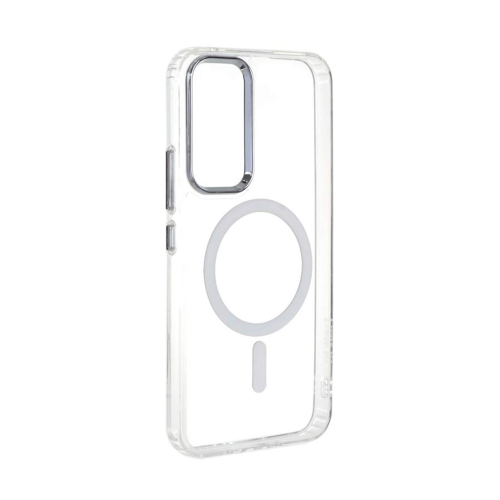 قاب شفاف گوشی سامسونگ A54 برند بلکین با مگ سیف و دکمه و رینگ متال Belkin For Samsung A54