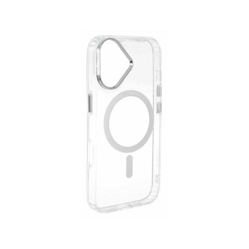 قاب شفاف گوشی آیفون 17 برند بلکین با مگ سیف و دکمه و رینگ متال Belkin For IPhone 17