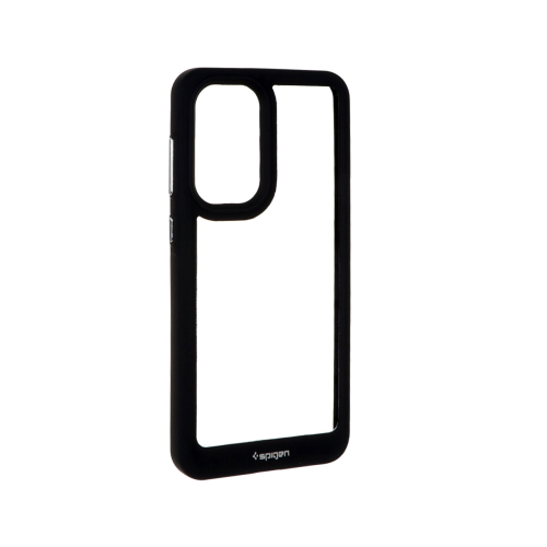 قاب سامسونگ A56 اسپیگن مدل دور مشکی شفاف لنز برجسته Spigen Black TPU Clear Case Samsung A56
