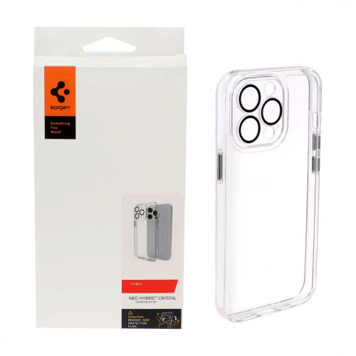 قاب اسپیگن Spigen شفاف محافظ لنز گلس دار آیفون 11 پرو Iphone 11 Pro