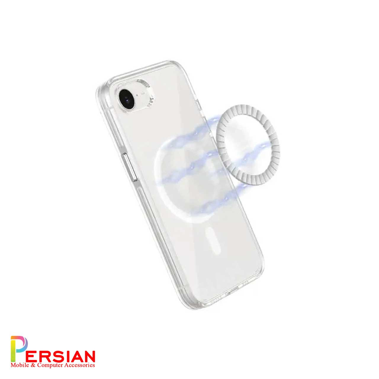 قاب شفاف مگ سیف کی دوو Apple iPhone 16e مدل KDOO (KZDOO) Magsafe Iceguard