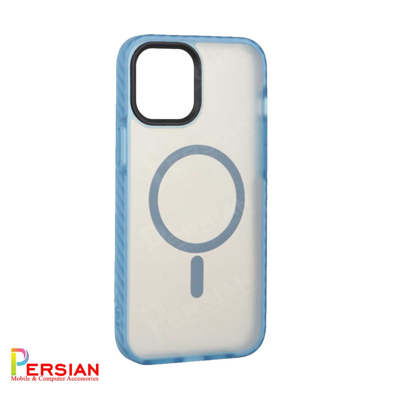 قاب گوشی آیفون 13 پرو پشت مات مگ سیف دور سیلیکونی مجیک ماسک Magic Mask iPhone 13 Pro