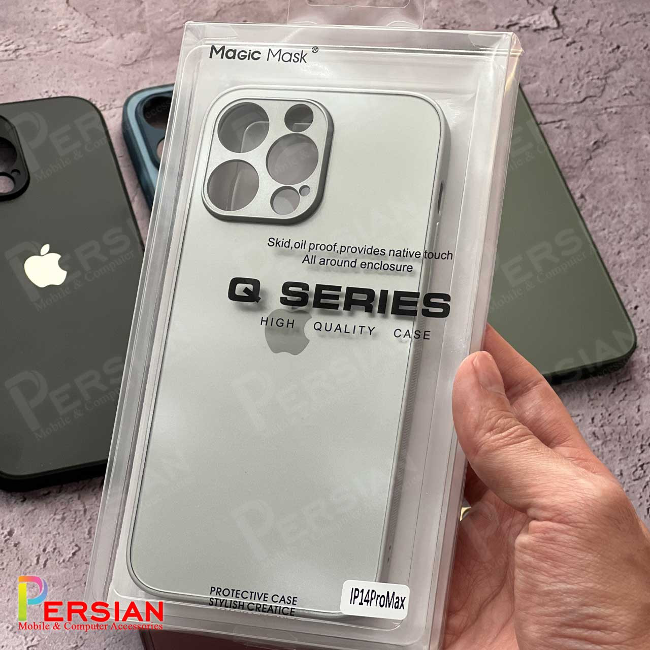 قاب گوشی  آیفون 11 پرو IPhone 11 Pro مدل PVD پشت مات ضد خش برند مجیک ماسک