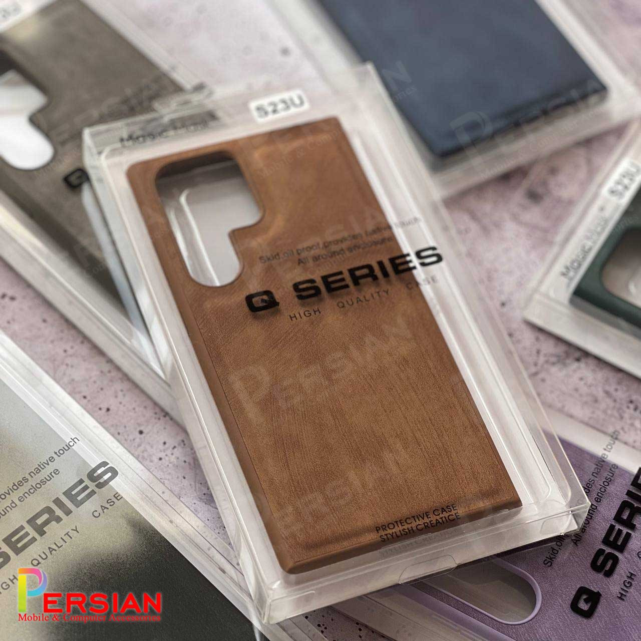 قاب گوشی سامسونگ A54 چرمی Woven برند مجیک ماسک Samsung A54