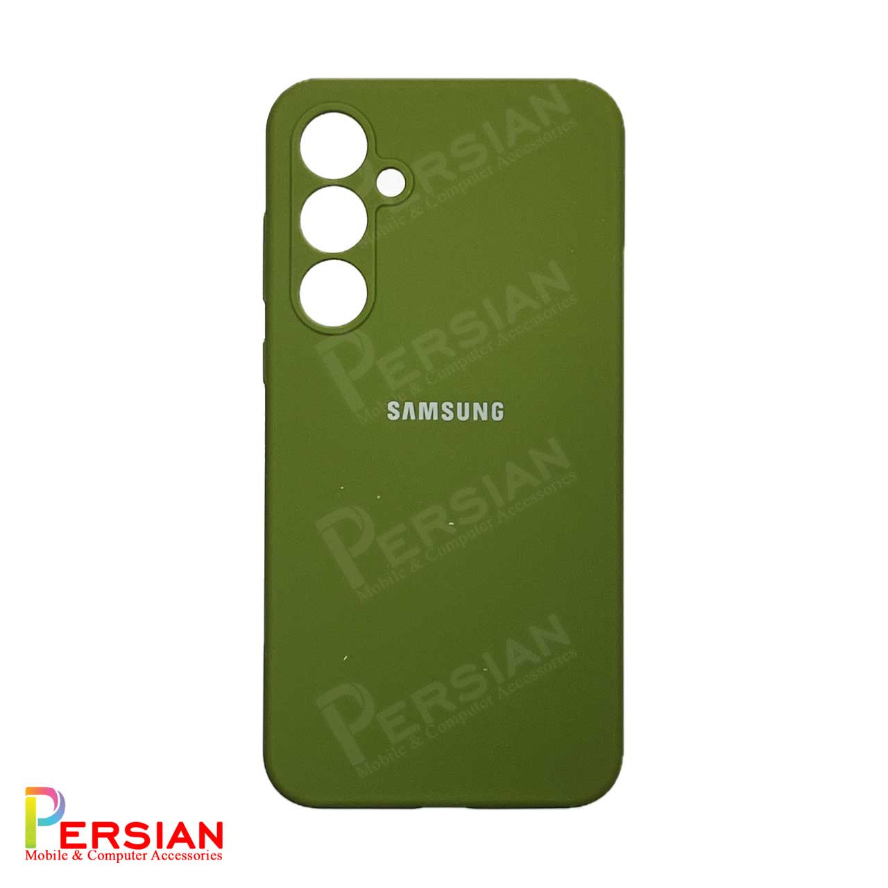 قاب سیلیکونی سامسونگ A15 پاک کنی اصلی با محافظ دوربین Silicone Cover Samsung A15