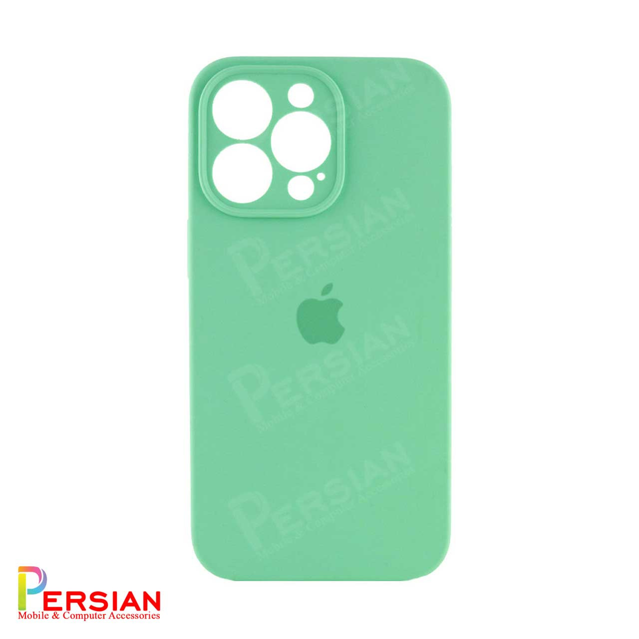 قاب سیلیکونی آیفون 16 پرو پاک کنی اورجینال Apple iPhone 16 Pro محافظ لنزدار