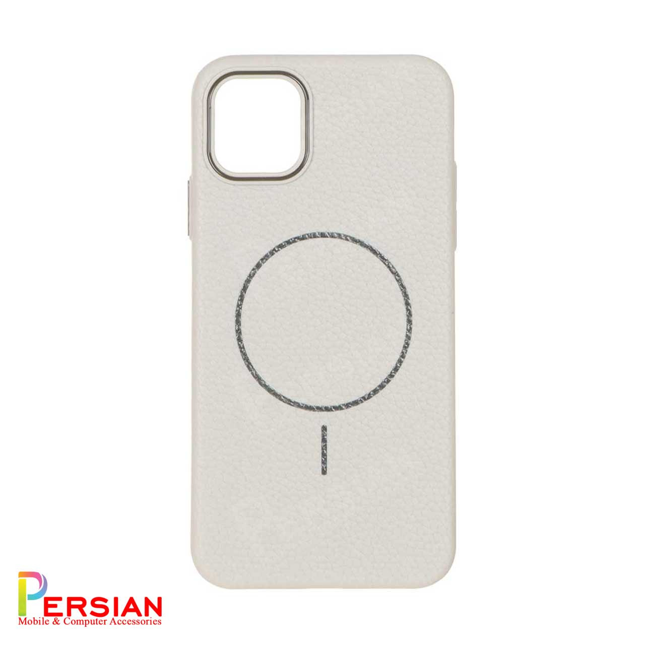 قاب گوشی آیفون 11 پرومکس چرمی نرم برند مجیک ماسک با مگ سیف Leather Soft iPhone 11 Pro Max