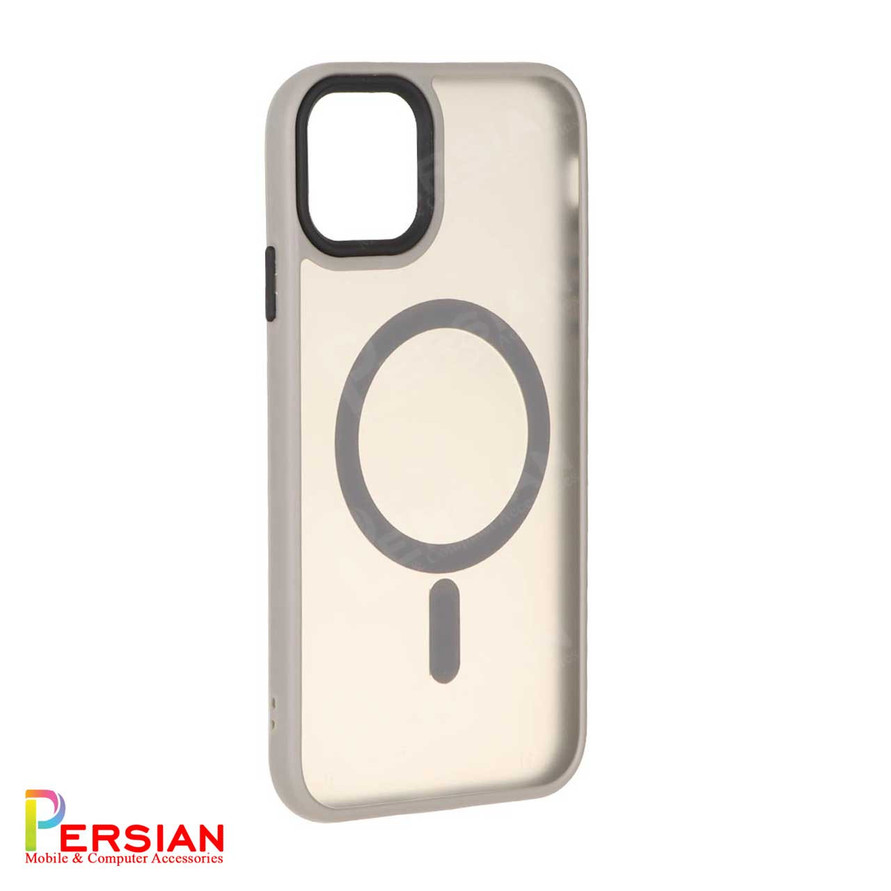 قاب گوشی آیفون 11 پرومکس پشت مات لنز برجسته مگ سیف مجیک ماسک Magic Mask MagSafe Matte Case iPhone 11 Pro Max