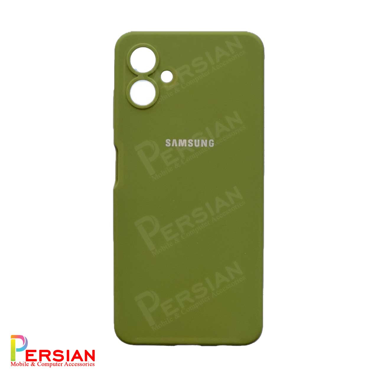 قاب سیلیکونی سامسونگ A06 پاک کنی اصلی با محافظ دوربین Silicone Cover Samsung A06