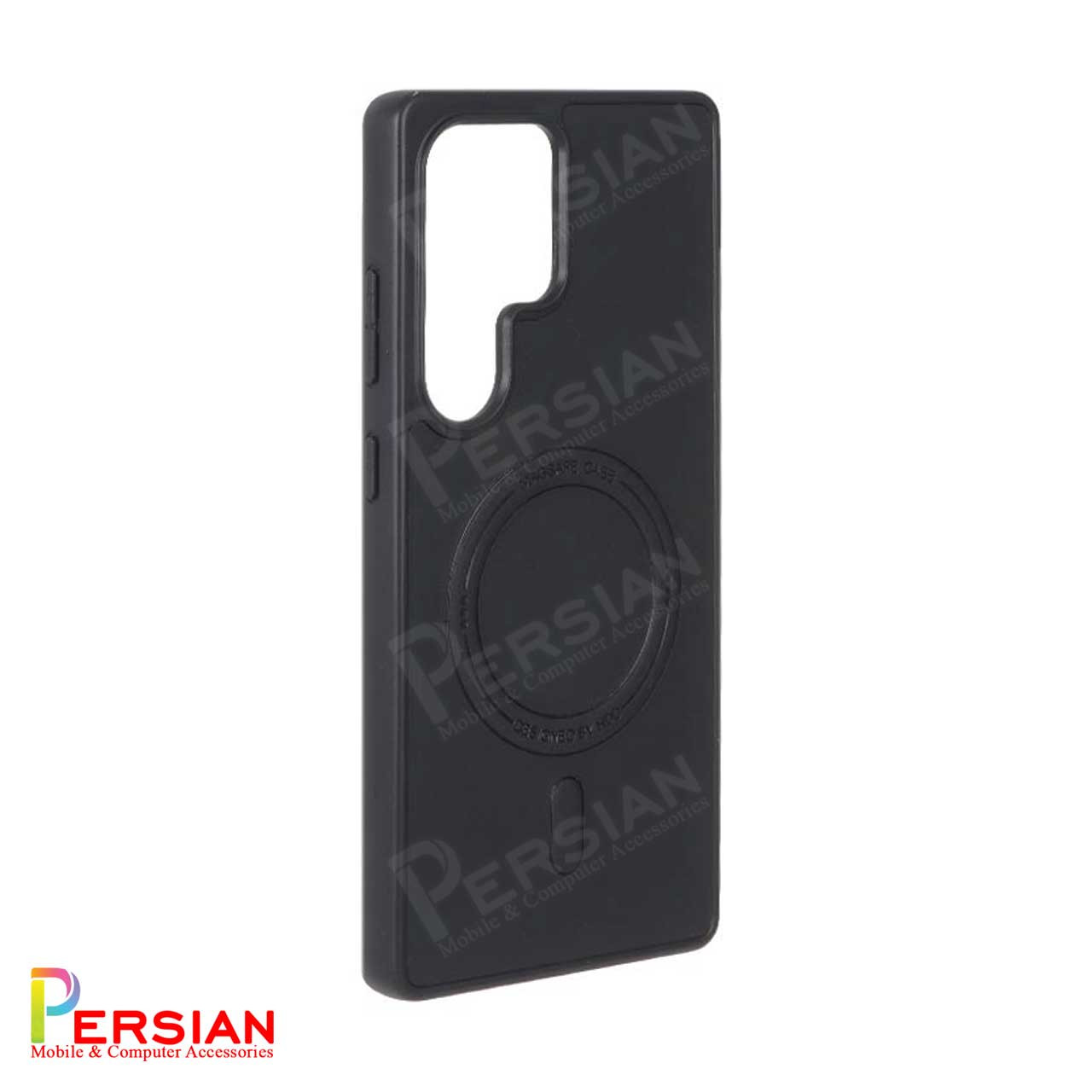 قاب اورجینال HDD چرمی Magsafe با ست جاکارتی مگنتی Samsung Galaxy S25 Ultra