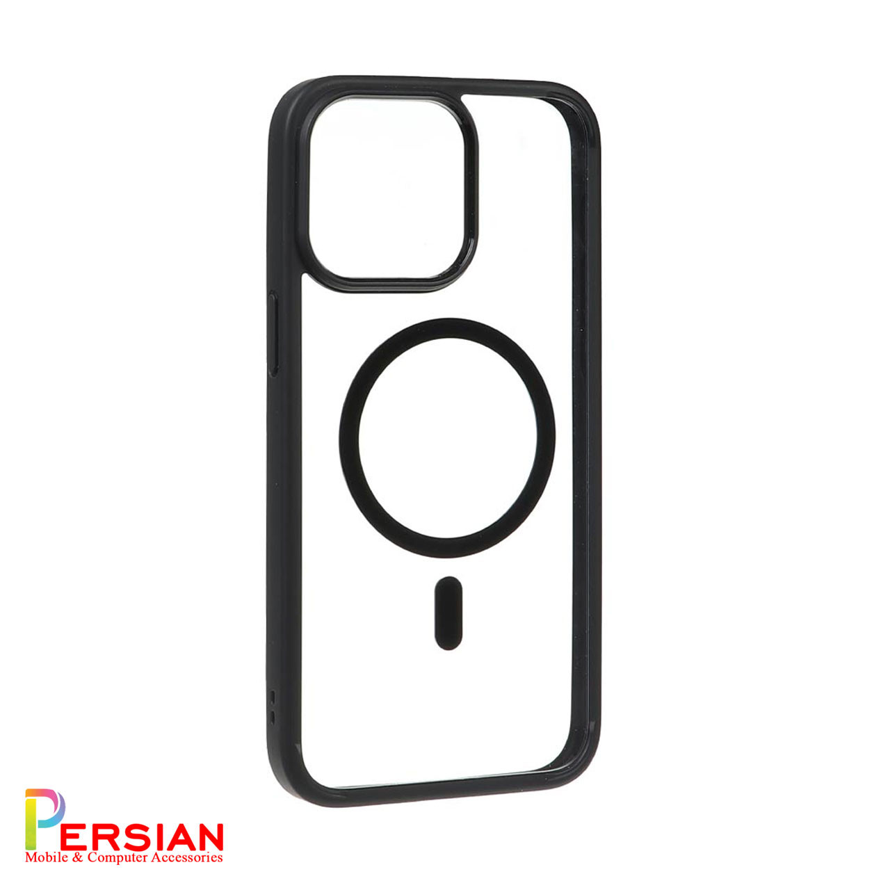 قاب گوشی آیفون ۱۳ با مگ سیف برند اسپیگن Spigen Ultra Hybrid Mag Case iPhone 13