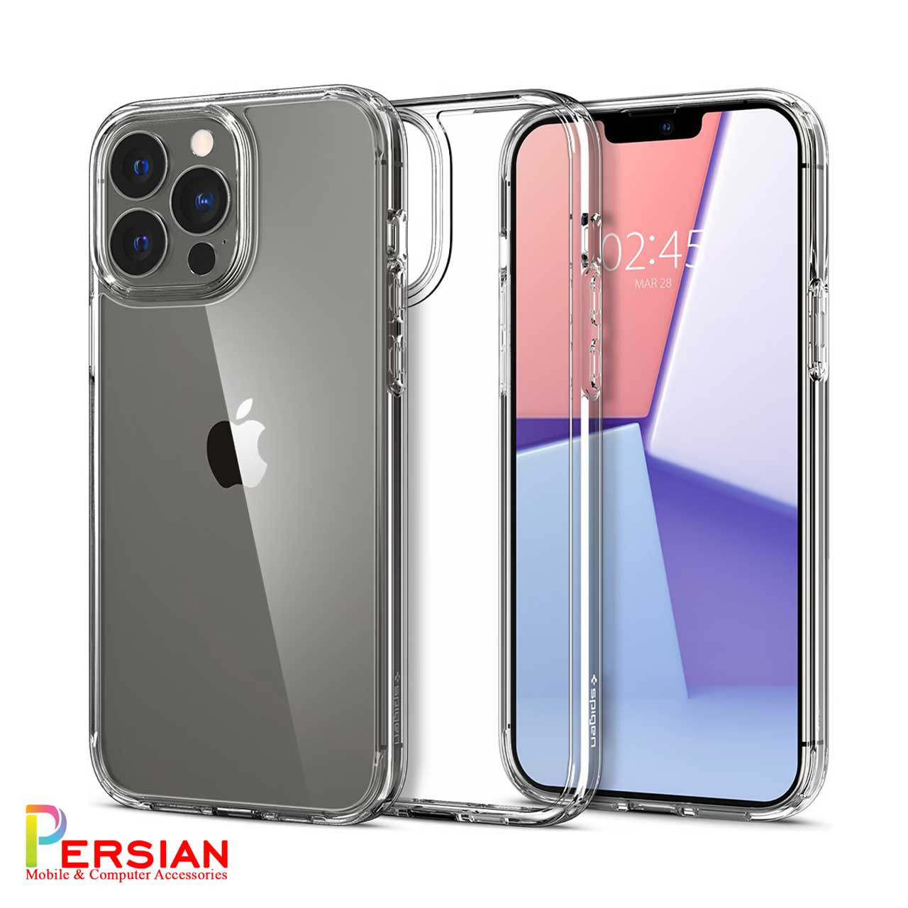 قاب شفاف اسپیگن Spigen مدل Ultra Hybrid برای IPhone 13 Pro