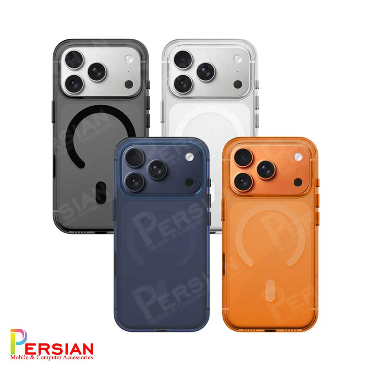 قاب شفاف مگ سیف کی دوو Apple iPhone 17 Pro مدل KDOO (KZDOO) Magsafe Iceguard