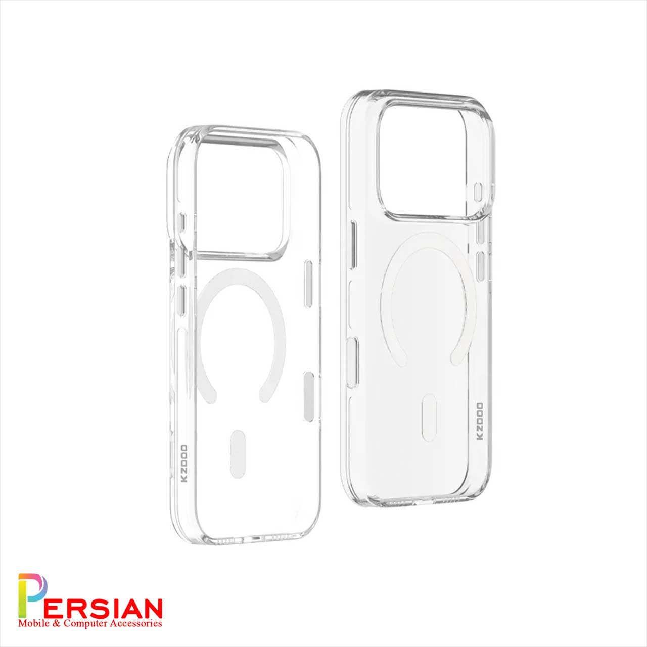 قاب شفاف مگ سیف کی دوو Apple iPhone 17 Pro Max مدل KDOO (KZDOO) Magsafe Iceguard
