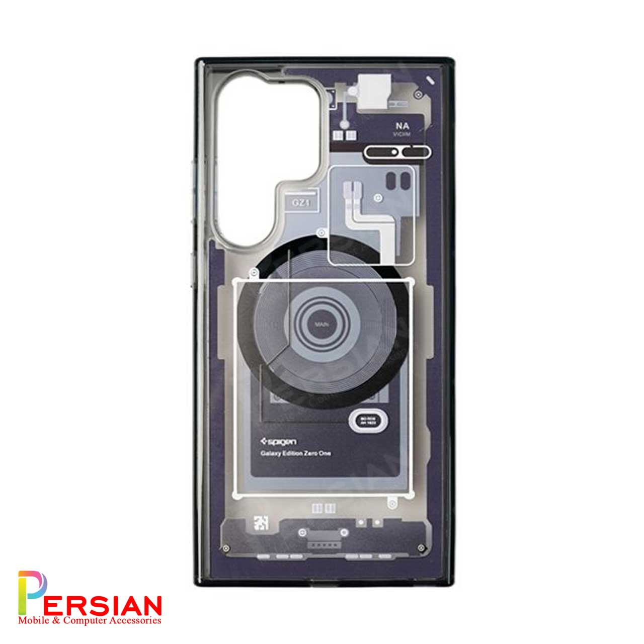 قاب سامسونگ اس 23 الترا برند اسپیگن Spigen Ultra Hybrid Mag Zero One Case Samsung S23 Ultra