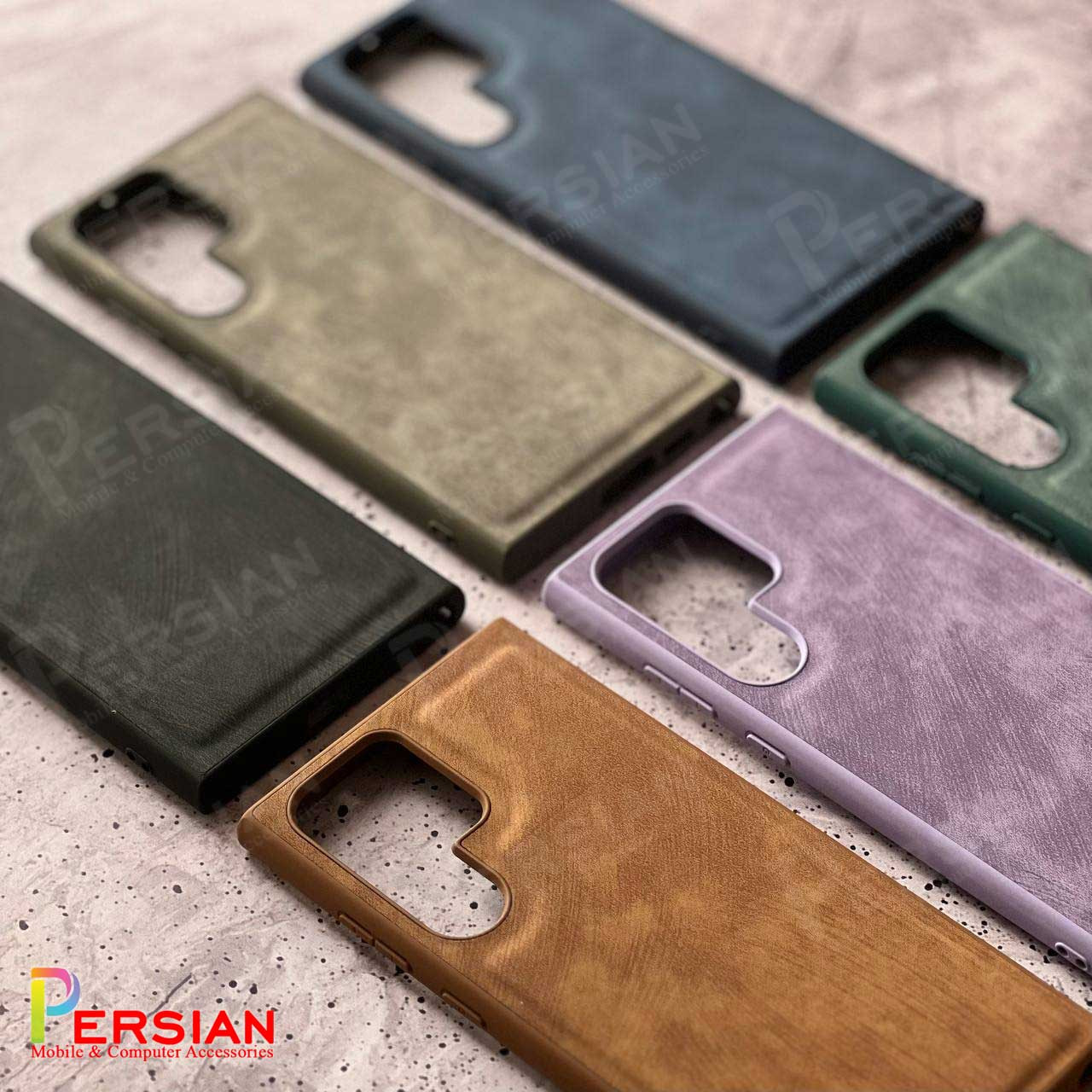 قاب گوشی سامسونگ A54 چرمی Woven برند مجیک ماسک Samsung A54