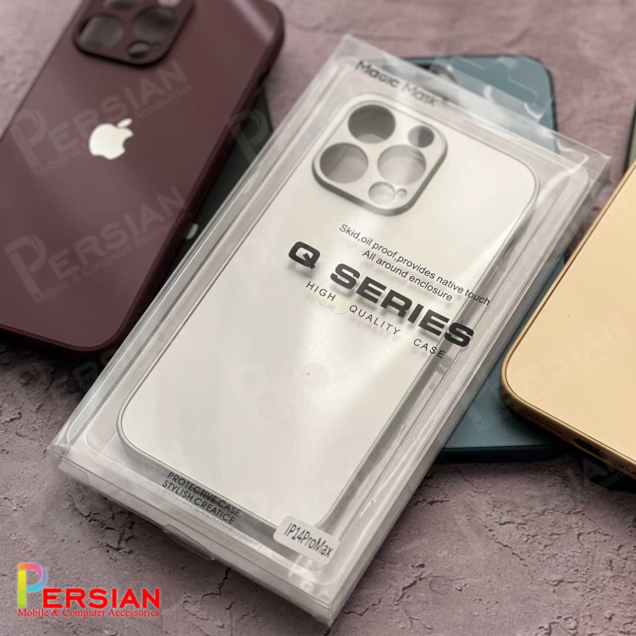 قاب گوشی  آیفون 11 پرو IPhone 11 Pro مدل PVD پشت مات ضد خش برند مجیک ماسک