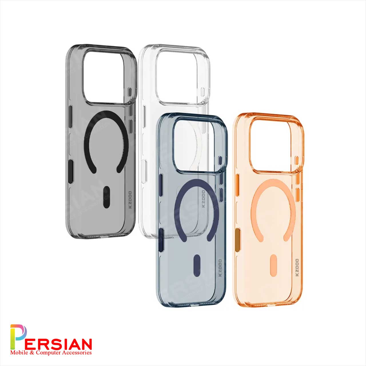 قاب شفاف مگ سیف کی دوو Apple iPhone 17 Pro مدل KDOO (KZDOO) Magsafe Iceguard