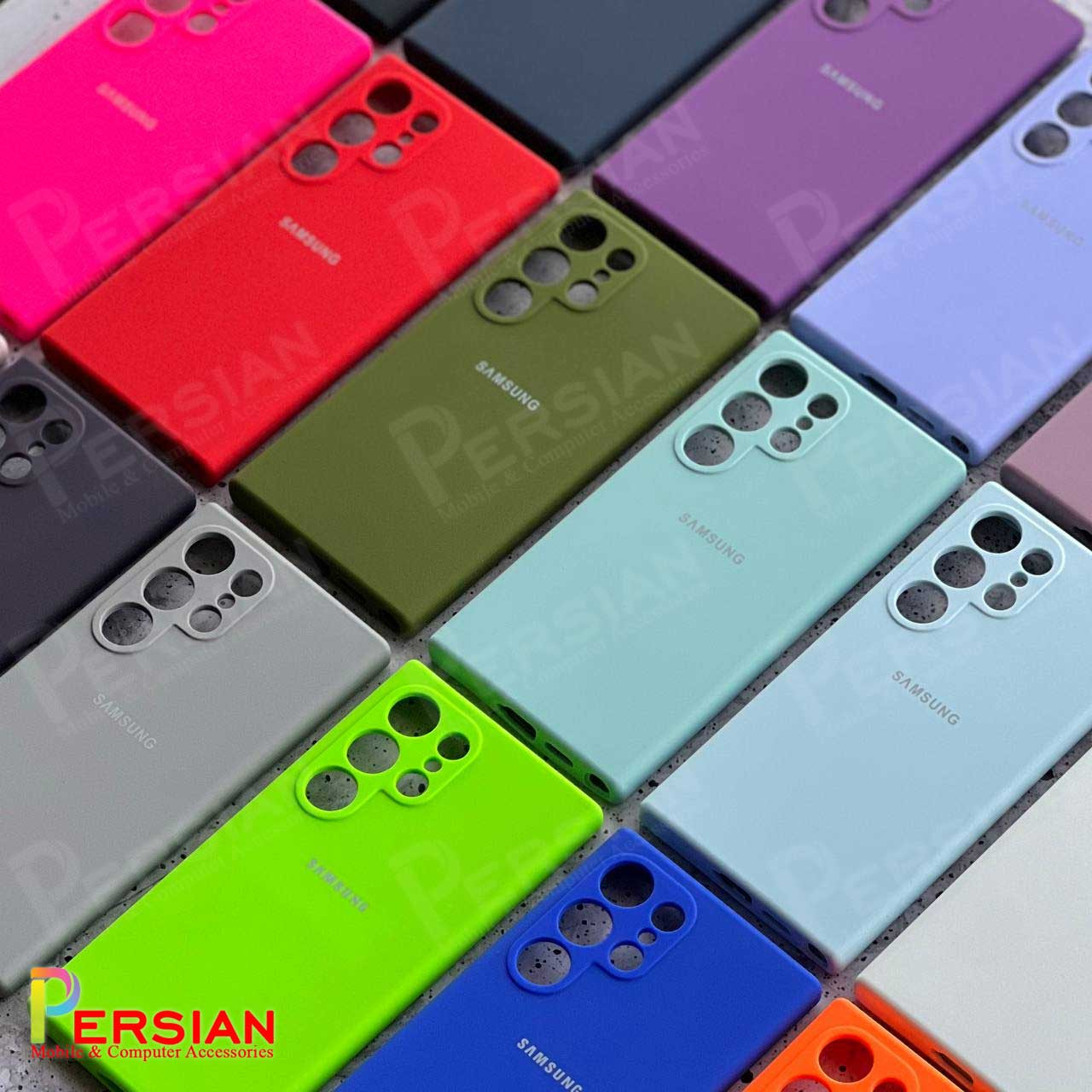 قاب سیلیکونی سامسونگ A15 پاک کنی اصلی با محافظ دوربین Silicone Cover Samsung A15