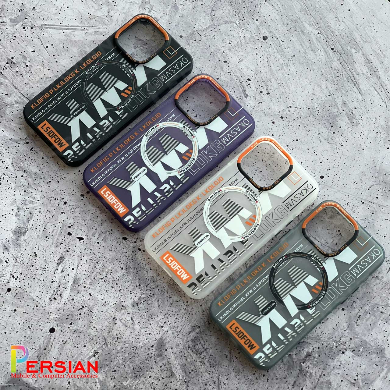 قاب آیفون 12 مدل MWK طرحدار مگ سیف دار برند مجیک ماسک MagicMask iPhone 12
