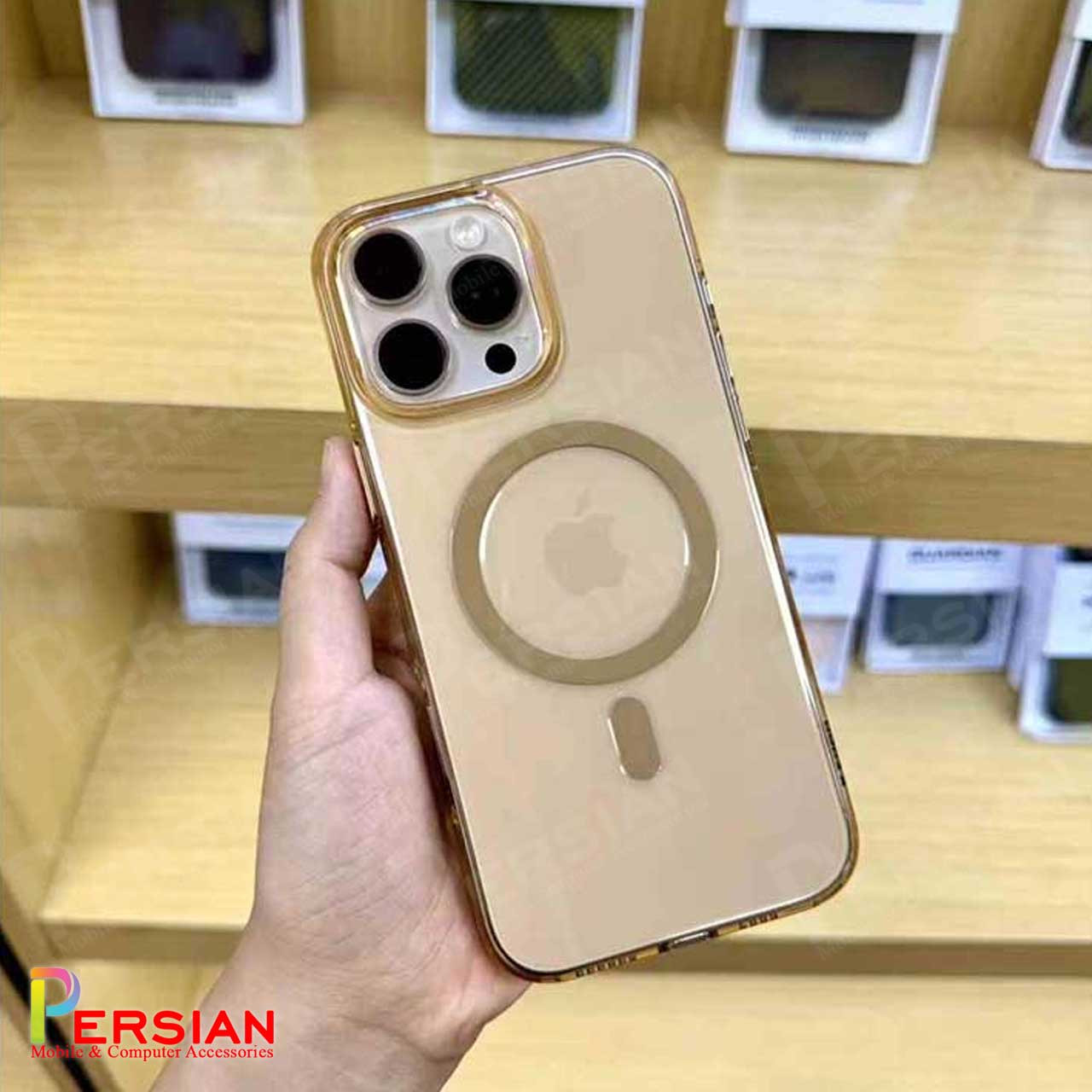 قاب شفاف مگ سیف کی دوو Apple iPhone 16 Pro Max مدل KDOO (KZDOO) Magsafe Iceguard