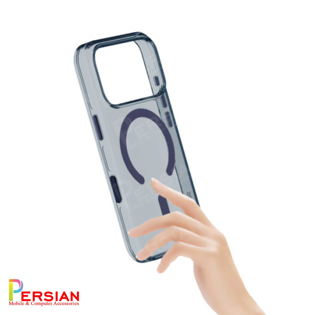 قاب شفاف مگ سیف کی دوو Apple iPhone 17 Pro Max مدل KDOO (KZDOO) Magsafe Iceguard