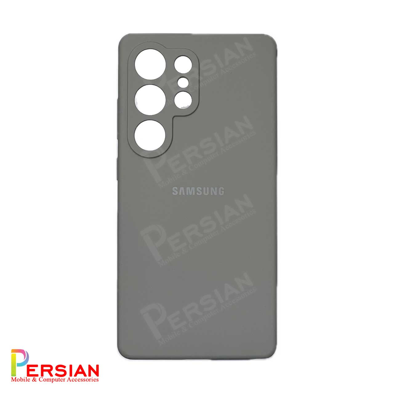 قاب سیلیکونی سامسونگ S25 اولتراپاک کنی اصلی با محافظ دوربین Silicone Cover Samsung S25 Ultra