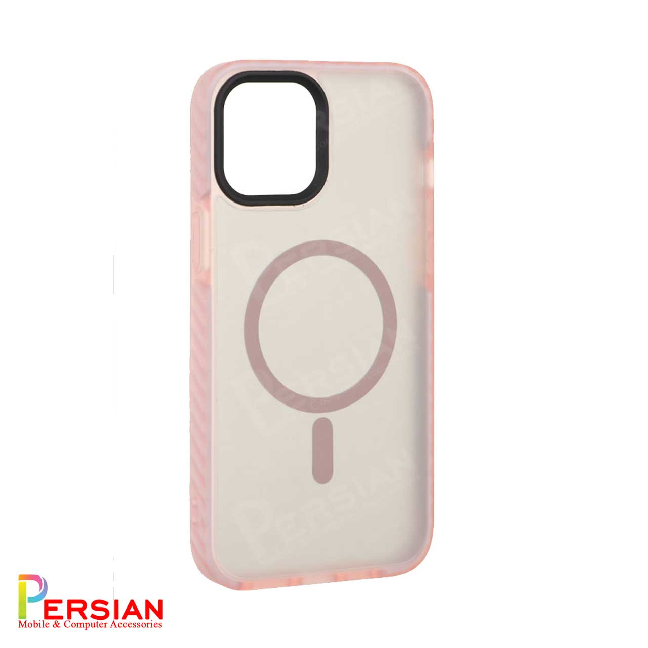 قاب گوشی آیفون 13 پرو پشت مات مگ سیف دور سیلیکونی مجیک ماسک Magic Mask iPhone 13 Pro