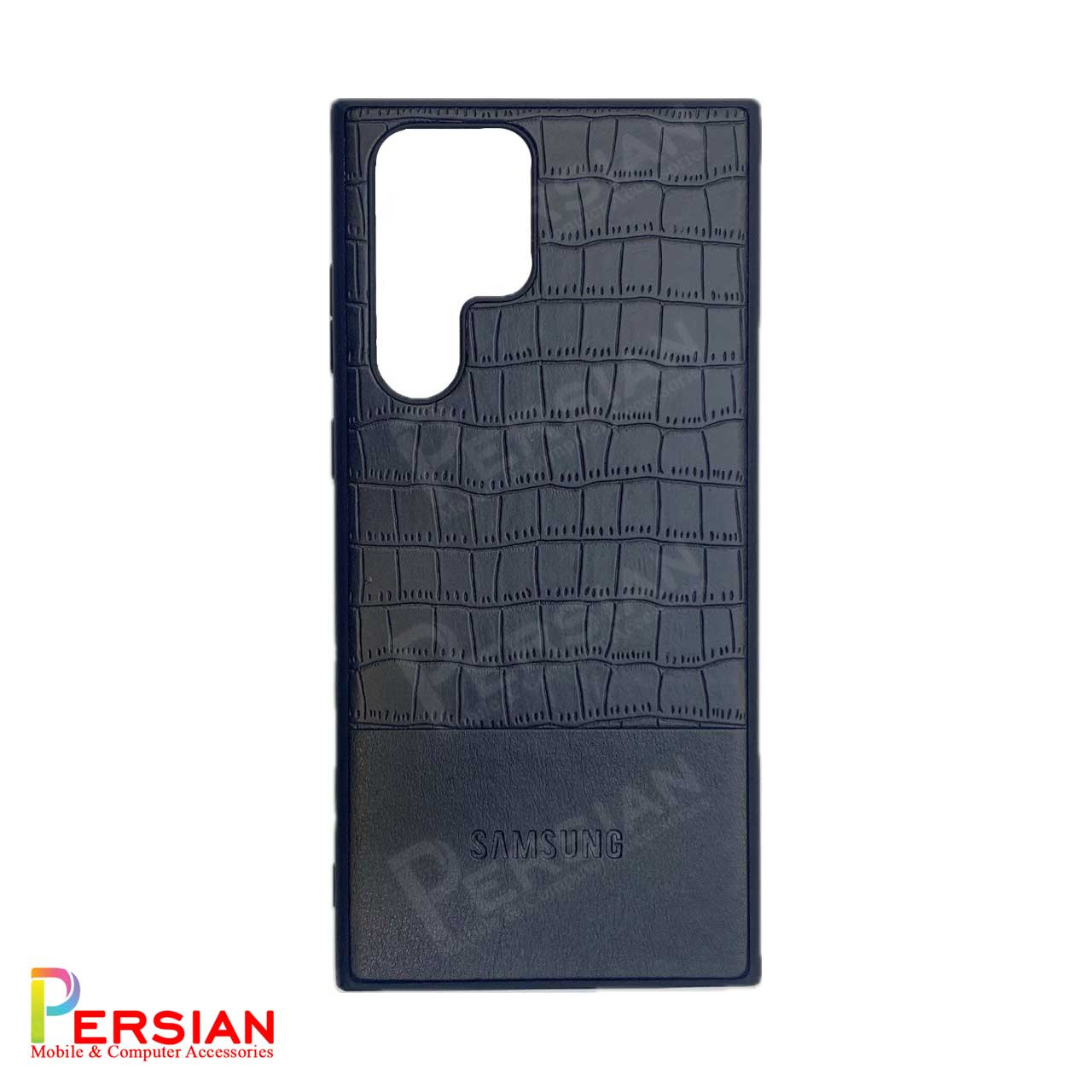 قاب سامسونگ اس 24 الترا چرمی طرح کروکودیل برند مجیک ماسک گوشی Samsung S24 Ultra