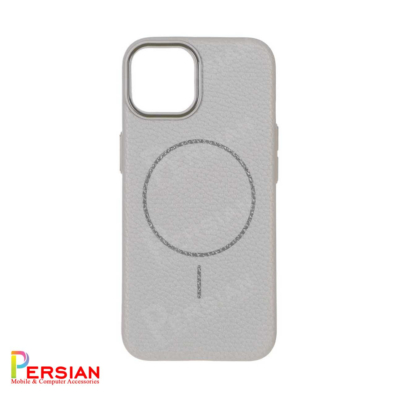 قاب گوشی آیفون 13 پرو چرمی نرم برند مجیک ماسک با مگ سیف Leather Soft iPhone 13 Pro
