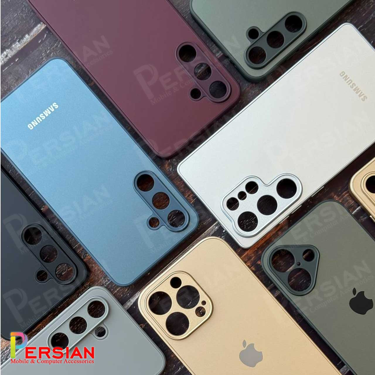 قاب گوشی سامسونگ اس 25 اولترا PVD پشت مات ضد خش برند مجیک ماسک Samsung S25 Ultra