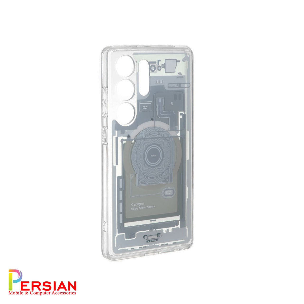 قاب سامسونگ اس 25 الترا مدل AZ1 برند اسپیگن Spigen Ultra Hybrid Mag AZ1 Case Samsung 25 Ultra