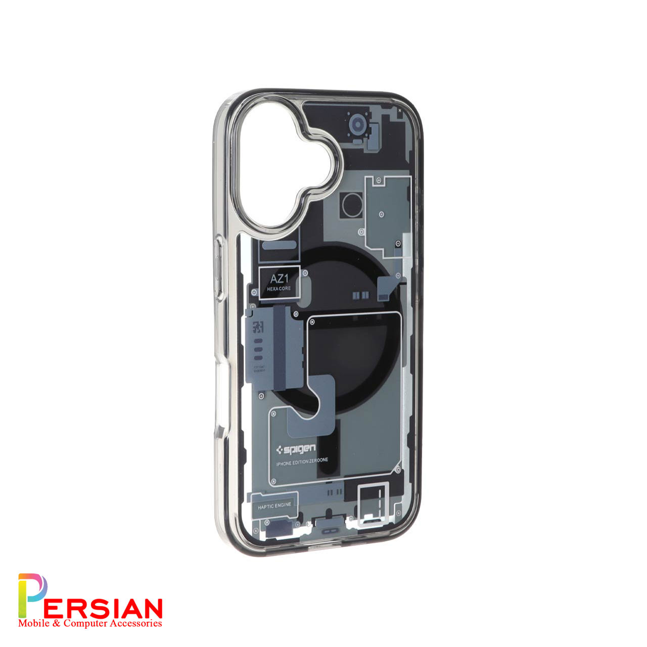 قاب آیفون 16 طرح تکنولوژی برند اسپیگن Spigen Ultra Hybrid Mag Zero One Case iPhone 16