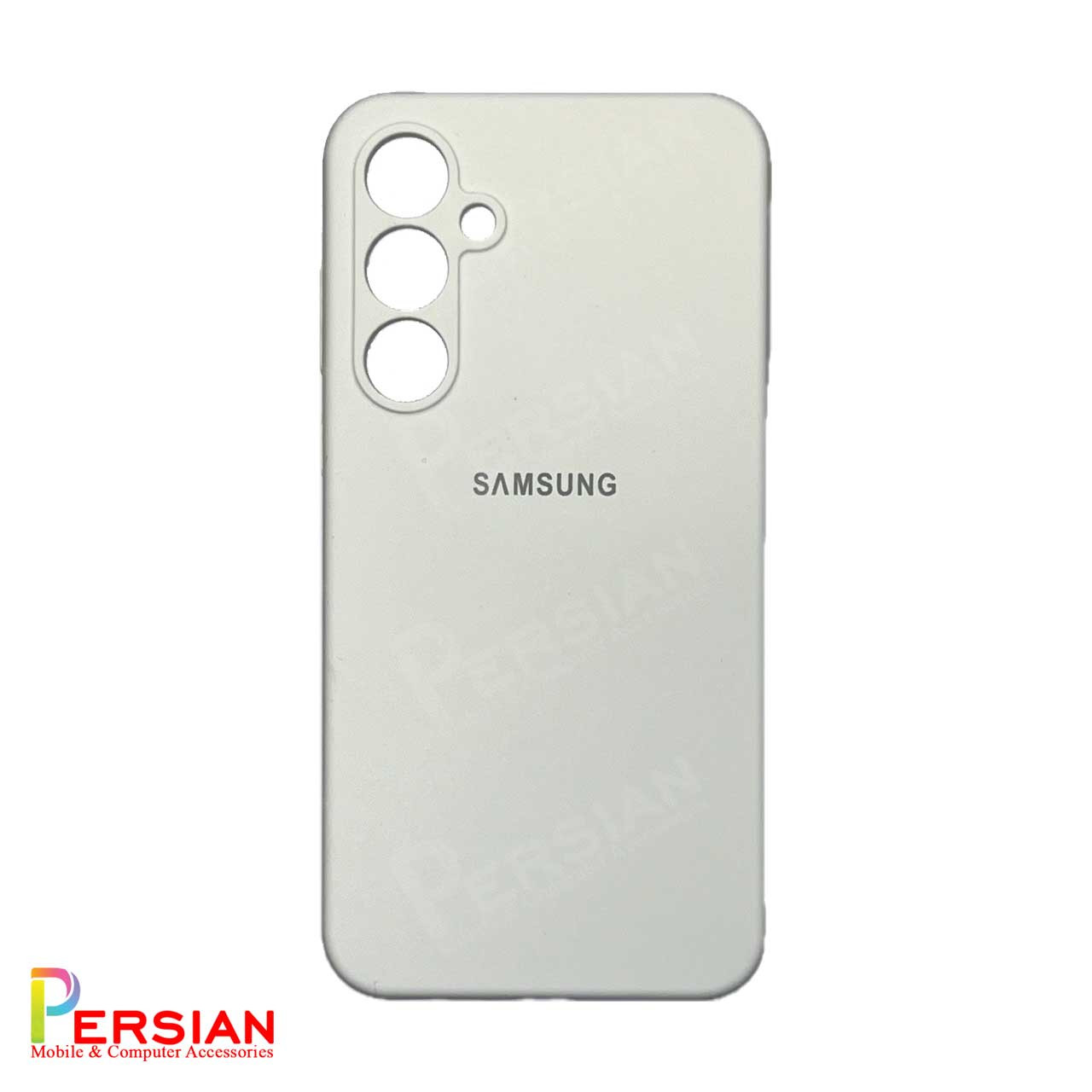 قاب سیلیکونی سامسونگ A55 پاک کنی اصلی با محافظ دوربین Silicone Cover Samsung A55