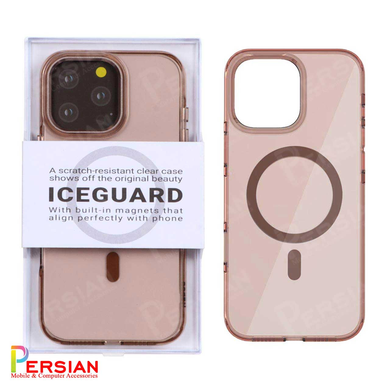 قاب شفاف مگ سیف کی دوو Apple iPhone 16 Pro Max مدل KDOO (KZDOO) Magsafe Iceguard