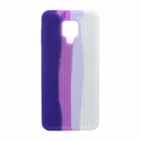 قاب سیلیکونی طرح بافت رنگین کمانی شیائومی Redmi Note 9 Pro