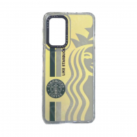قاب گوشی هولوگرامی سامسونگ Samsung A23 محافظ لنز فلزی - طرح استارباکس
