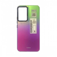 قاب گوشی هولوگرامی CaseTify سامسونگ Samsung A24 محافظ لنز و دکمه فلزی - طرح بارکد