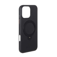 قاب اورجینال چرمی HDD گوشی آیفون 16 پرومکس با مگ سیف لوپ استندشو HDD Leather Holder Case iPhone 16 Pro Max