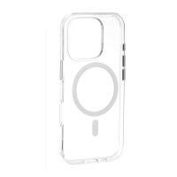 قاب گوشی آیفون 16 پرو تمام شفاف PC با مگ سیف مدل آیرون مجیک Magic Mask Iron Magic iPhone 16 Pro