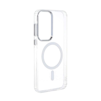 قاب شفاف گوشی سامسونگ A35 برند بلکین با مگ سیف و دکمه و رینگ متال Belkin For Samsung A35