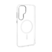 قاب شفاف گوشی سامسونگ S24 FE برند بلکین با مگ سیف و دکمه و رینگ متال Belkin For Samsung S24 FE