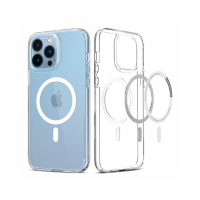 قاب گوشی آیفون ۱۳ با مگ سیف برند اسپیگن Spigen Ultra Hybrid Mag Case iPhone 13